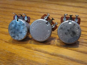 1984 CTS / Fender 100k Potentiometers......3 NOS......... SOLD INDIVIDUALLY - Picture 1 of 4