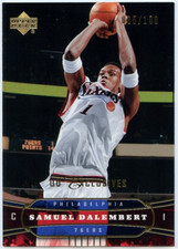 2004-05 Upper Deck Exclusives Samuel Dalembert #085/100  *PHILADELPHIA 76ers*