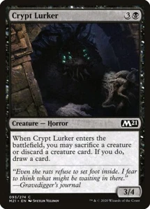Crypt Lurker Foil (093) Core Set 2021 M21 MTG Magic - Picture 1 of 1