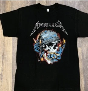 Metallica black rock band t shirt unisex punk - Picture 1 of 2