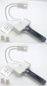 Gas Dryer Flat Igniter 2 Pack for Whirlpool, AP3109449, PS373025, 4391996 - Picture 1 of 1