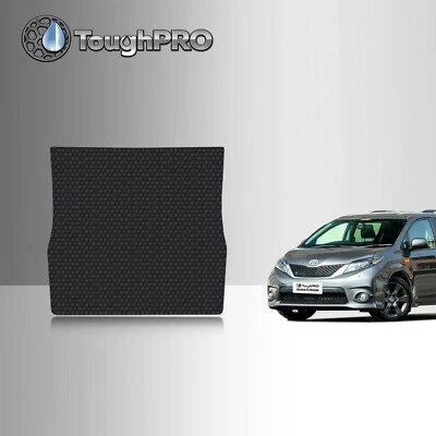 Alfombrilla de carga ToughPRO negra para Toyota Sienna tercera fila plegable 2011-2020 Foto 1 de 4