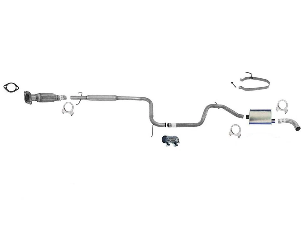 Muffler Exhaust System for Ford Taurus 3.8L 4 Door Sedan 1991-1995 3.8L - Image 1 of 4