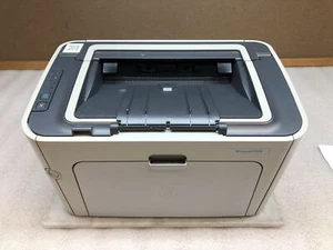 HP LaserJet P1505 CB412A Monochrome Laser Printer with 103k pg ct and 33% Toner - Picture 1 of 11