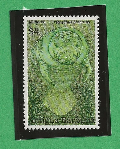 Antigua Barbuda Scott 1236 Manatee MNH Stamp Cover