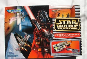 Star Wars Micro Machines Vaders Lichtschwert Todesstern Graben Spielset neu in Verpackung 1014 - Bild 1 von 2