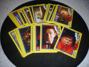 DICK TRACY trading cards...British...(27) different...nm-mt....1990...+10 dupes
