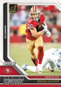 2024 Donruss Best of Panini Instant #16 Christian McCaffrey San Francisco 49ers - Bild 1 von 2