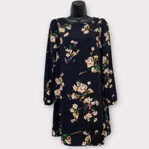 Lulus Herbaceous Babe Navy Blue Floral Shift Dress Size XS Style# KD4733 NEW - Picture 1 of 8