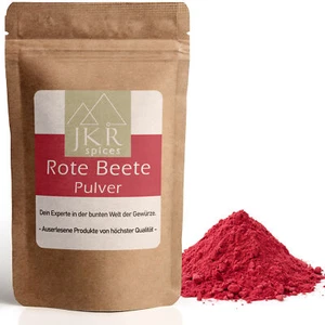 500g Rote Bete Pulver, fein gemahlene Beete Rübe - natürliche Lebensmittelfarbe - Bild 1 von 7