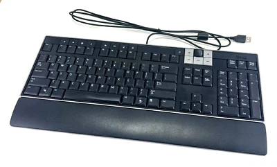 New Dell U473D Wired Multimedia Keyboard w/Removable Palm Rest (AMX) - Image 1 of 3