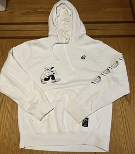 Lugosis x Nike Sportswear Fleece Pullover Hoodie Size Small CK2991-100 - Picture 1 of 15