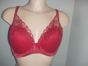 JANET REGER BRA SIZE 36DD UNDERWIRED PADDED EXCELLENT CONDITION