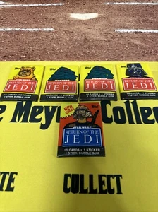 1983 Topps Return of the Jedi 1st & 2nd Series - 8 Wax Packs - SEALED!💎🔥💎 - Bild 1 von 8