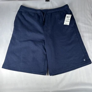 Boys XL Navy Blue Active Sweat Shorts Comfy Bottoms Ideology Adjustable NWT - Picture 1 of 6