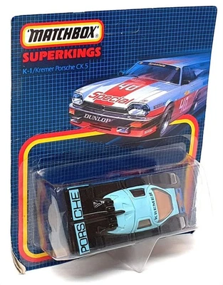 Matchbox Superkings 12 cm de largo diecast K-1 - Kremer Porsche CK.5 Foto 1 de 4