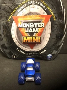 Monster Jam Minis Series 7 Chase Blue Thunder Chrome - Bild 1 von 7