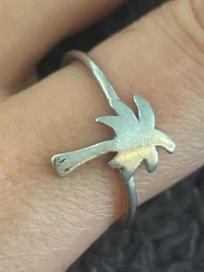 Bague Palm z73 taille 9,75 argent sterling 925 - Photo 1/3