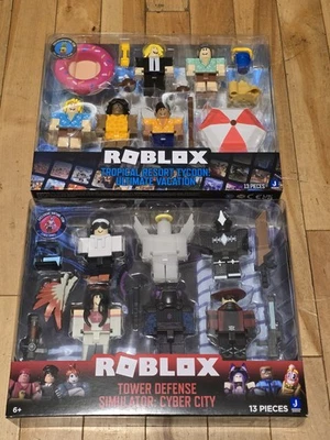 ROBLOX Tower Defense Simulator & Tropical Resort (JAZWARES) RARO - ¡TOTALMENTE NUEVO! Foto 1 de 4