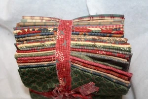 32 FAT EIGHTHS FROM THIMBLEBERRIES - 100% COTTON FABRIC - Picture 1 of 2