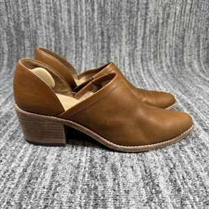 Madewell The Brady SADDLE TAN Size Women’s 8 Lowcut Bootie Leather Shoe - Picture 1 of 11