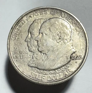 Medio dólar Doctrina Monroe 1923, conmemorativo de plata -0523 - Imagen 1 de 2