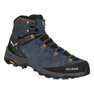 Botas de Senderismo Salewa Alp Trainer 2 Mid GTX Para Hombre, Denim Oscuro/Naranja Fluo, M11 - Imagen 1 de 6
