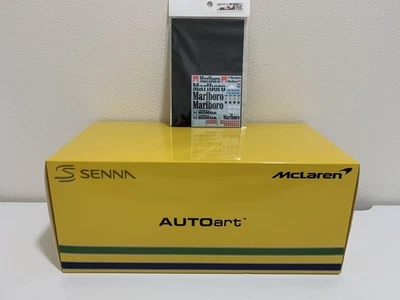 AUTOart 1/18 McLaren Honda MP4/6 Ayrton Senna Japanese GP 1991 Model New - Immagine 1 di 4