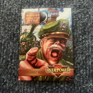 1995 Marvel Overpower CCG Mission: Annihilation Affair Thunderbolt Ross #2 e5p - Picture 1 of 2