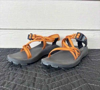 Chaco Z Cloud X Sandals Womens US 8 Orange Outdoor Casual Trail Walk Strappy - Image 1 of 4