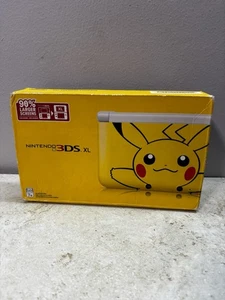 3DS XL solo scatola edizione Pikachu giallo con manuale e inserti - Foto 1 di 8
