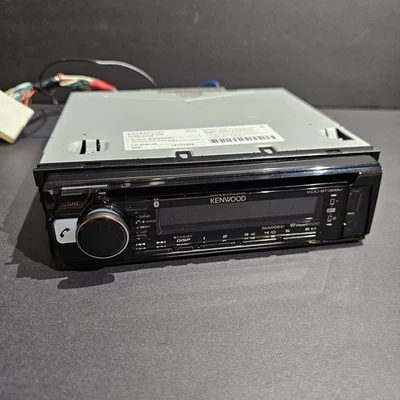 KENWOOD KDC-BT368U USB Bluetooth CAR STEREO Unidad con Arnés de Cableado - Usado Foto 1 de 4