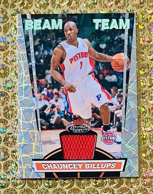 2007-08 Topps Stadium Club - Beam Team Chauncey Billups #BTR-CBI Reliquias (MEM) Foto 1 de 2