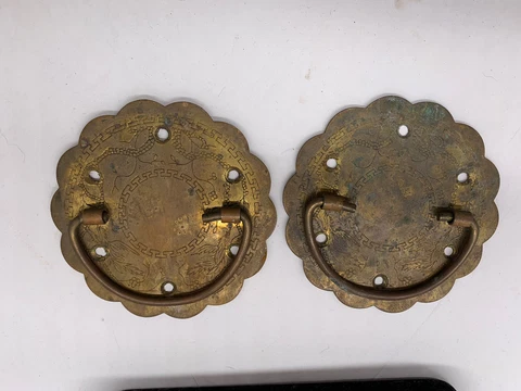 Pull Drawer Door  Handle Antique Vintage Furniture Hardware Cover
