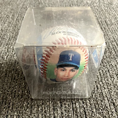 Alex Rodriguez Texas Rangers Fotoball Baseball In Packaging - Image 1 of 4