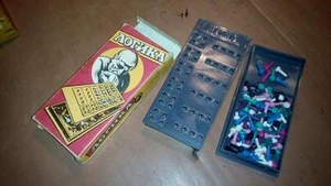 VINTAGE alte SOVIET UNION UDSSR RUSSISCH ukrainisch Reisen Kunststoff Logik Spiel - Bild 1 von 1