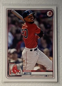 MOOKIE BETTS - 2020 Bowman Baseball - Base #45 - Boston Red Sox - Picture 1 of 2