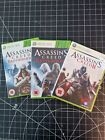 Assassin's Creed 3 Game Bundle Joblot Xbox 360 Games Used Pal Complete W Manuals
