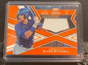 Blake Mitchell 2023 Elite Extra First Round Materials Orange #53/199 - Royals - Picture 1 of 2