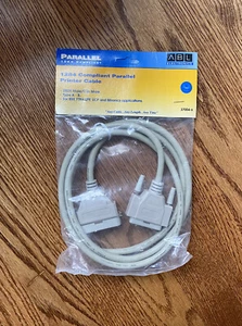 1284 Parallel Printer Cable -DB25 25-Pin Male to CN36 Centronics Male IEEE- 6 FT - Picture 1 of 4