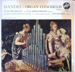 Handel Organ Concertos Complete 5 LP vinyl boxed set - Picture 1 of 3