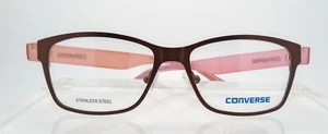 Converse Shutter Brown 49-14 Womens Glasses Eyeglasses Frames Eyewear - Picture 1 of 4