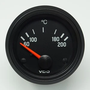 VDO Cockpit International Temperature Display Cylinder Head Temperature 200°C - Picture 1 of 3