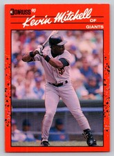1990 Donruss #98 Kevin Mitchell San Francisco Giants Baseball