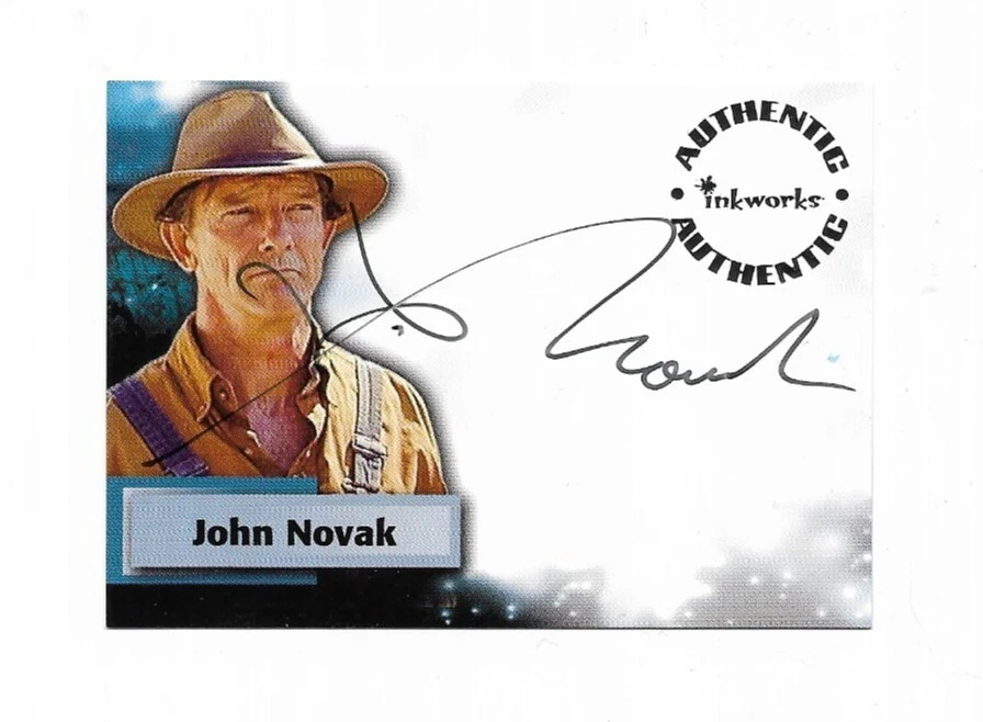 Smallville S6 2008 ~ Tarjeta Autoraph ~ John Novak ~ también DR Who Foto 1 de 1