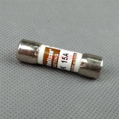 1PC Littelfuse KLK 15 (KLK 15A) 15Amp Midget Fast Acting Fuse 600Vac New