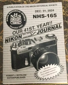 Nikon Historical Society Journal 2024: Final Issue! - Photo 1 sur 2