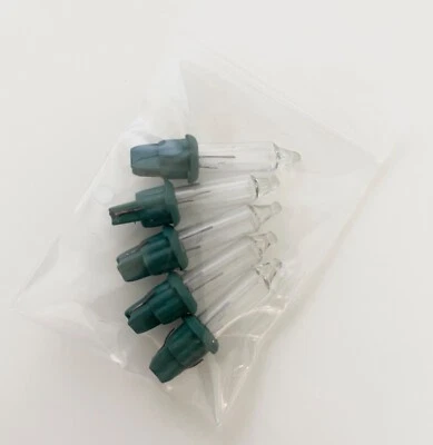 CLEAR Vintage Christmas Xmas Fairy Bud Icicle Replacement Light Globes (5pk) - Image 1 of 4