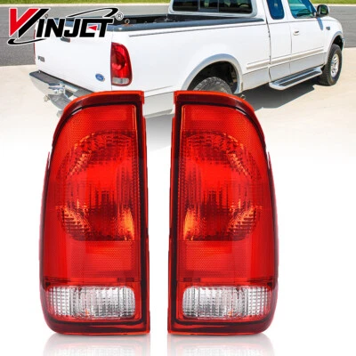 Red Tail Lights For 1999-2007 Ford F250 F350/97-03 F150 Super Duty Brake Lamps - Image 1 of 4