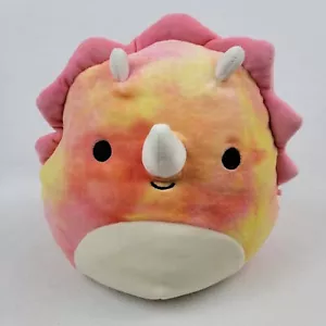 Rare Kelly Toys 9" SQUISHMALLOWS Trinity the Triceratops Dinosaur No Tag - Picture 1 of 11